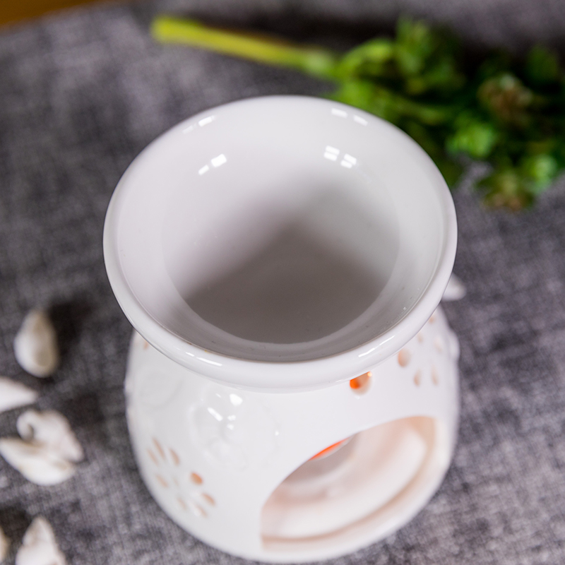 Customized hot selling fragrance ceramic oil burner with wax melt or candle
